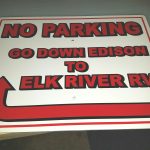 Traffic signs Elk River RV